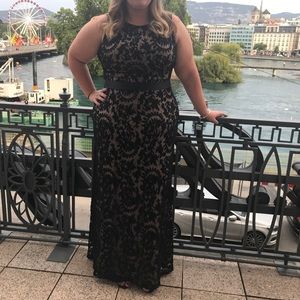 Floor length formal dress